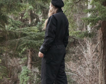 Walls BLIZZARD PRUF ジャケット カバーオール Vintage Walls Blizzard-pruf Coverall Black Canvas Denim Work