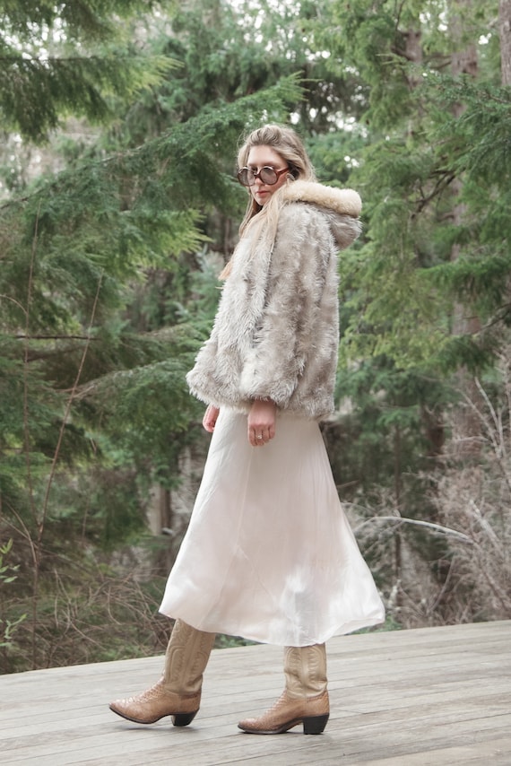 Convertible Faux Fur Tippet Coat Sサイズ Convertible Faux Fur Tippet Coat Sサイズ