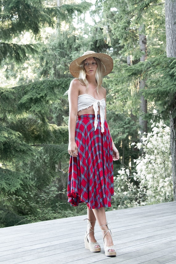 Cheetah midi skirt clearance 1970