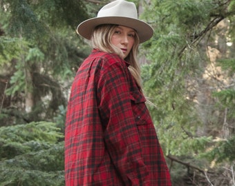 Vintage Pendleton Shadow Plaid wool board shirt M Medium | eBay