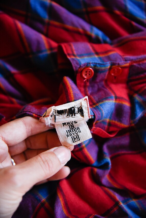 Plaid skirt india discount