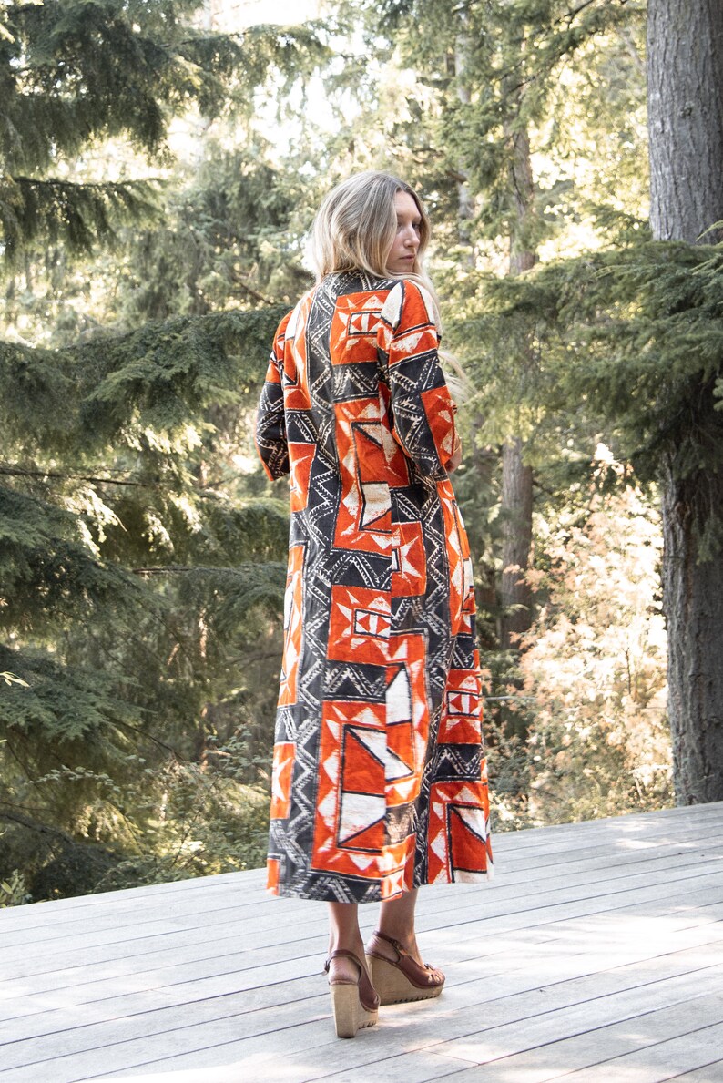 Hawaiian caftan dress Clearance