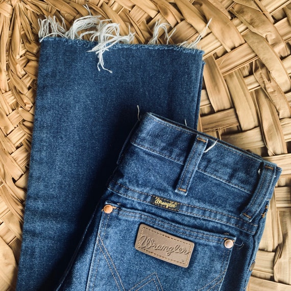 vintage high waisted wrangler jeans