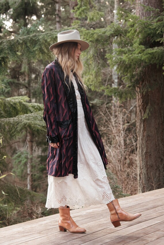 Vintage 1950's Satin Smoking Jacket | Hudson's Bay