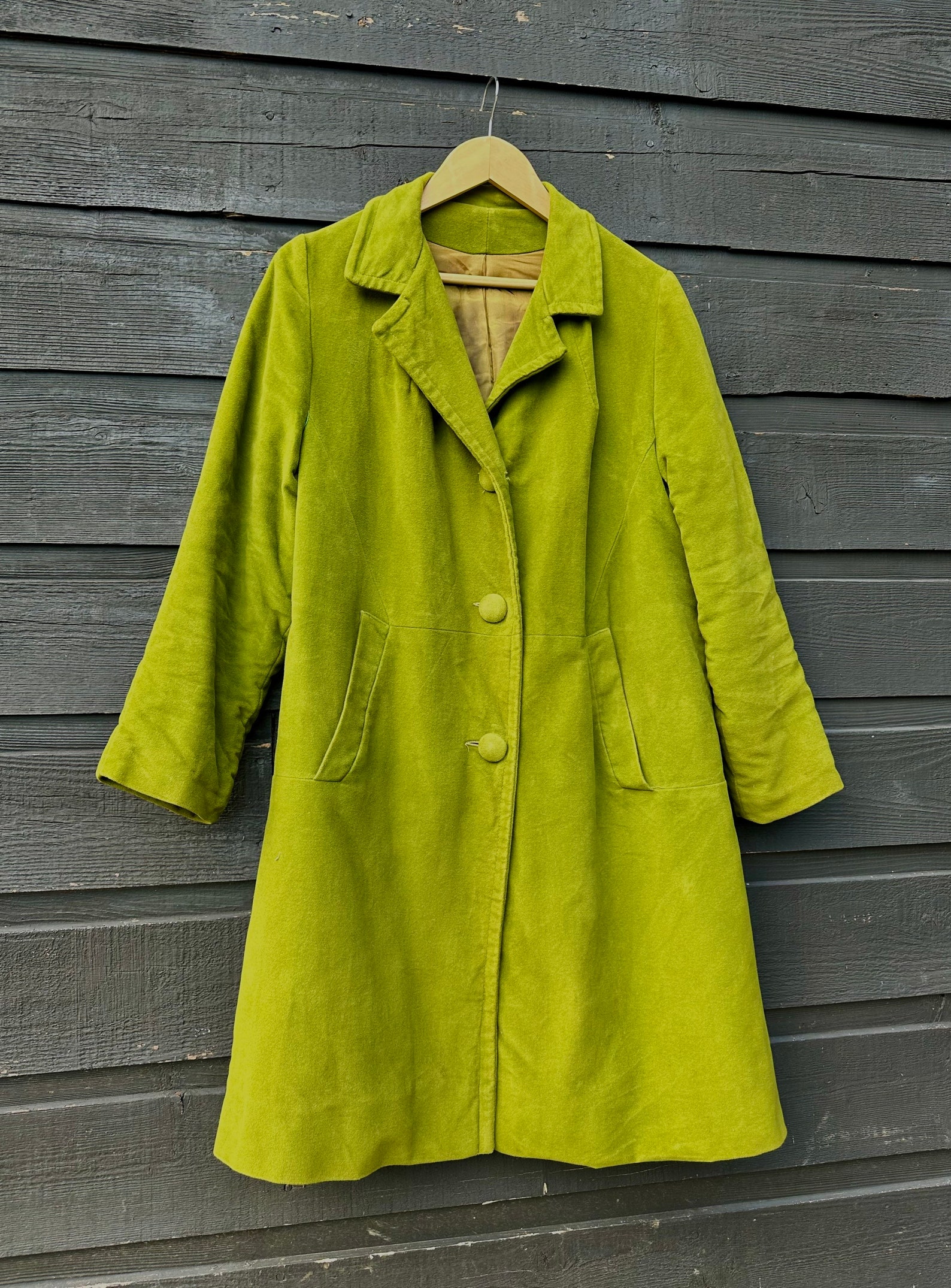 1960s Fern Velvet Coat - Etsy