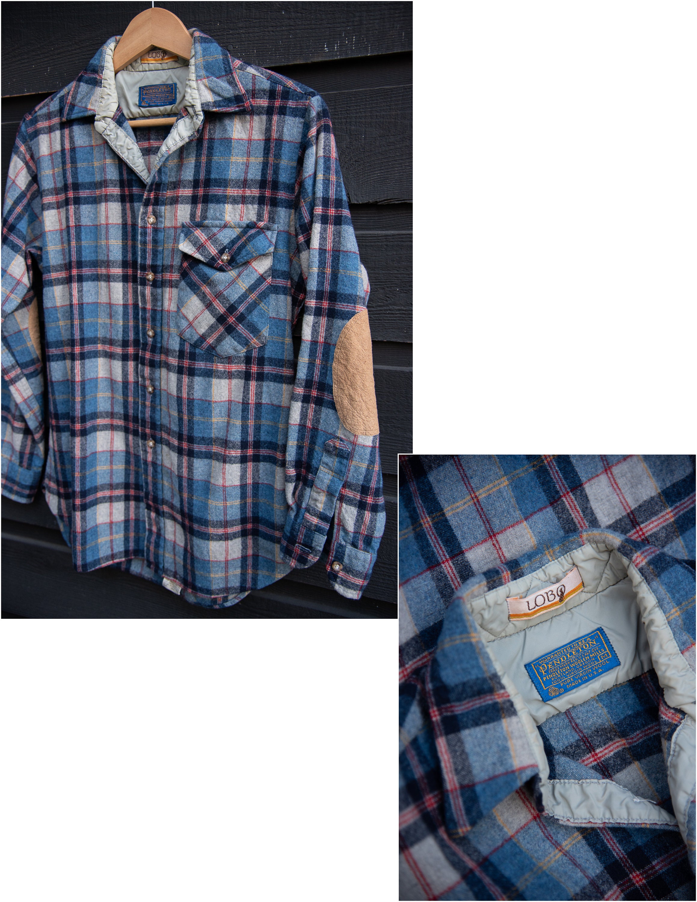 60s 70s PENDLETON Shirt, Vintage Wool Plaid Shirt W Elbow Patches, Sky Blue Red Tartan Button Down Pendleton Lobo Boyfriend Shirt - Etsy UK 60s 70s PENDLETON Shirt, Vintage Wool Plaid Shirt W Elbow Patches, Sky Blue Red Tartan Button Down Pendleton Lobo Boyfriend Shirt - Etsy UK