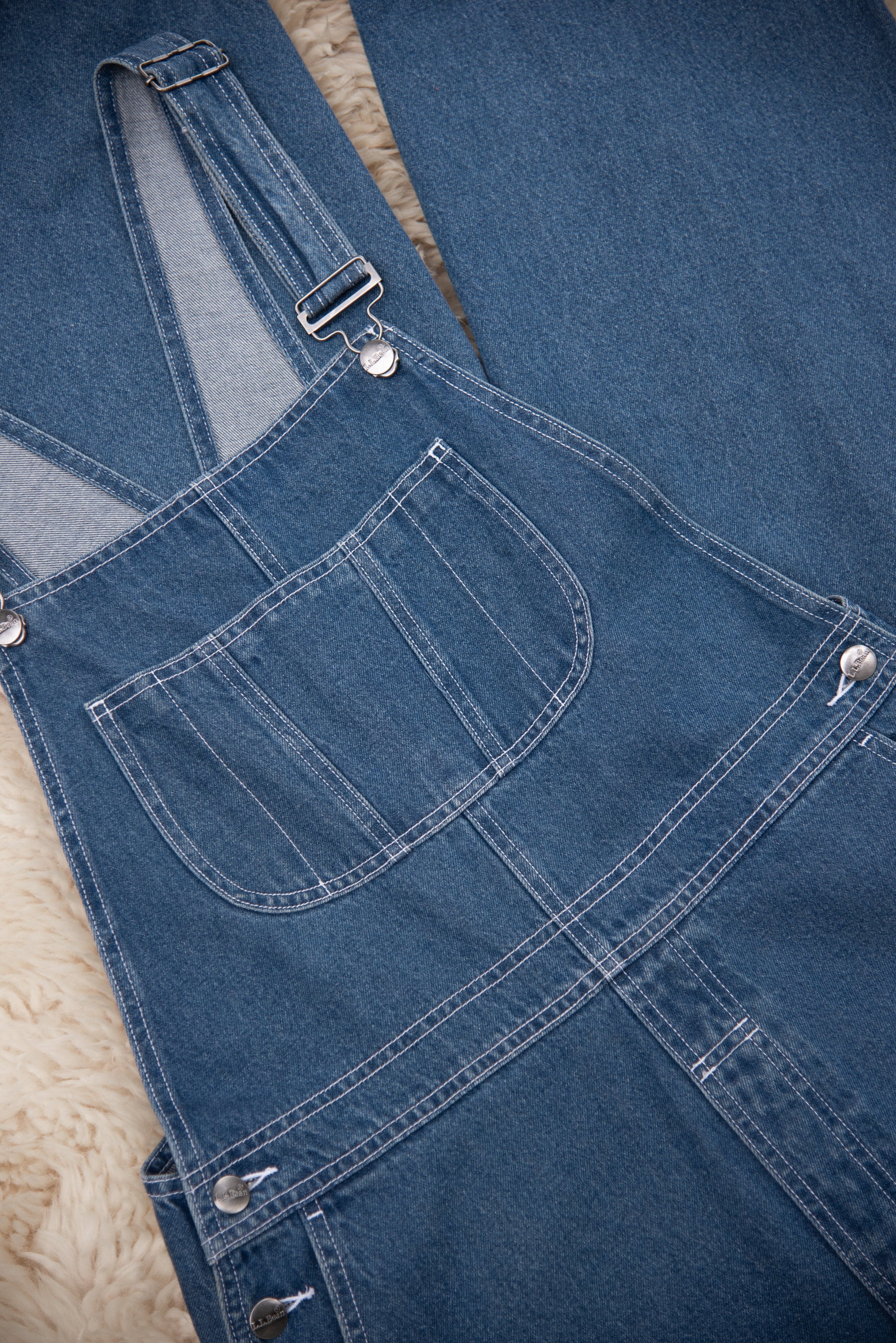 90s LL Bean Denim Overalls, Womens Small Medium Tall - Etsy