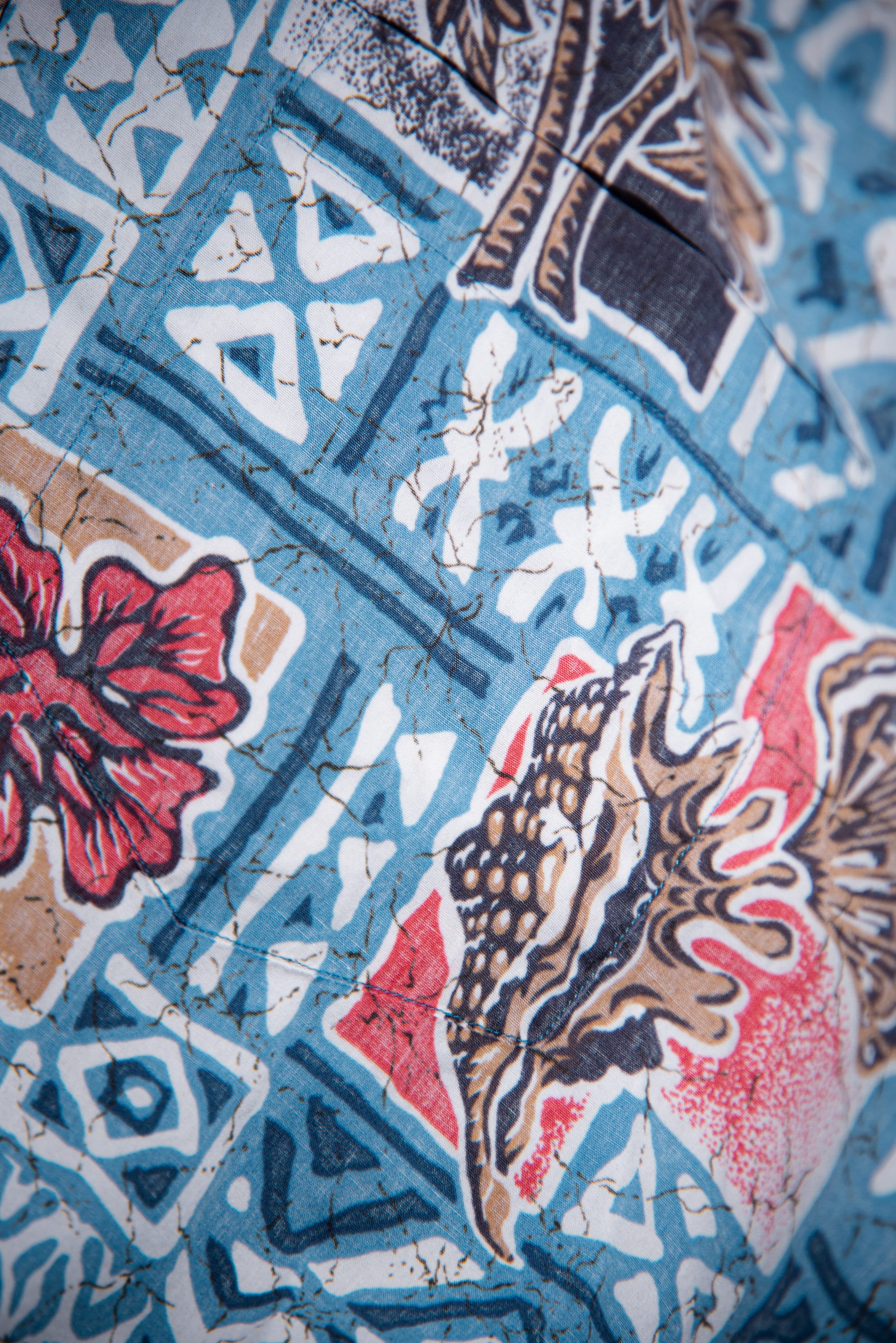 VINTAGE The Ono By Liberty House Hawaiian 1/4 Button Down