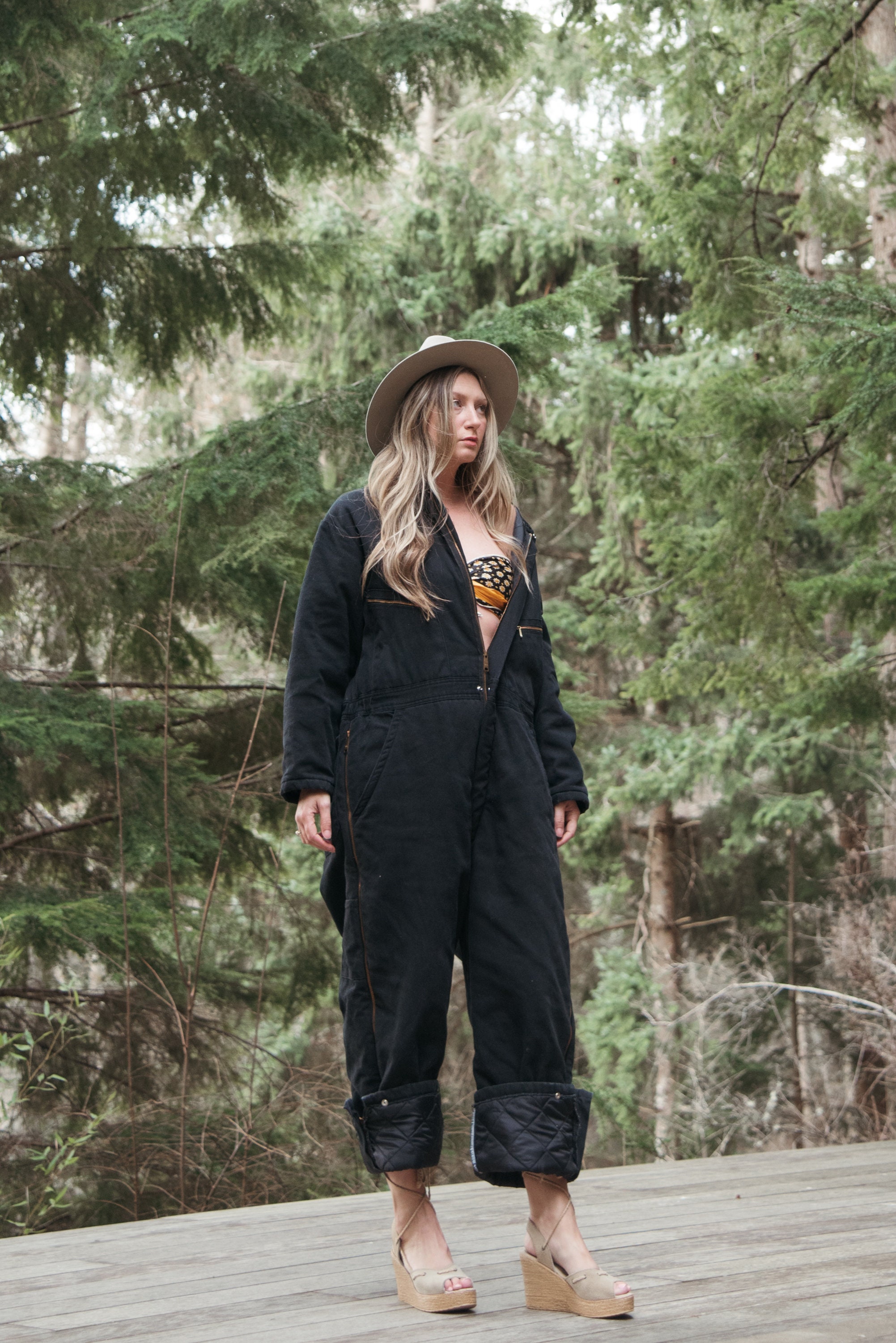 Vintage Dickies Coveralls Black Canvas Denim Work Suit Vintage Dickies Coveralls Black Canvas Denim Work Suit