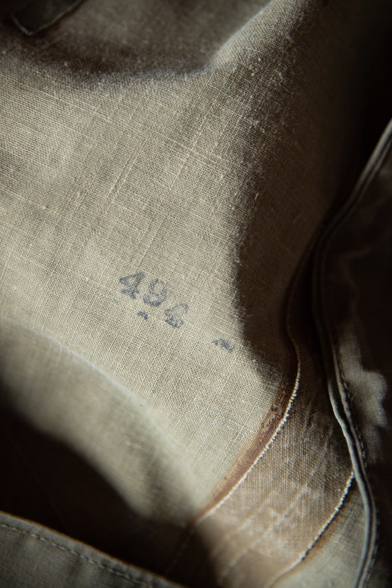 1940s Army Surplus Jacket, WWII USN Jacket, Lace … - image 10