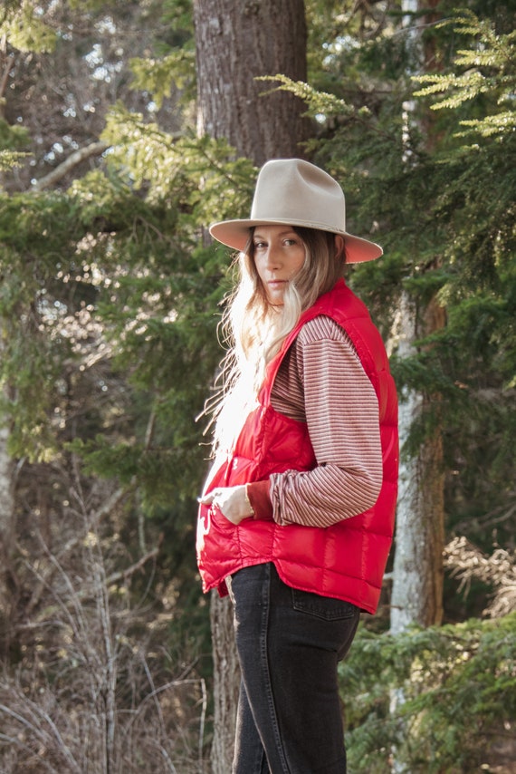 70's Eddie Bauer Down Vest Medium Bauer 