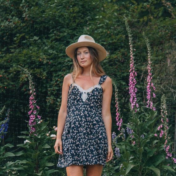 90s floral sale babydoll dress