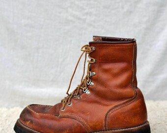 Vintage Red Wing Irish Setter 855 Logger Boots Womens 9.5-10  display picture 3