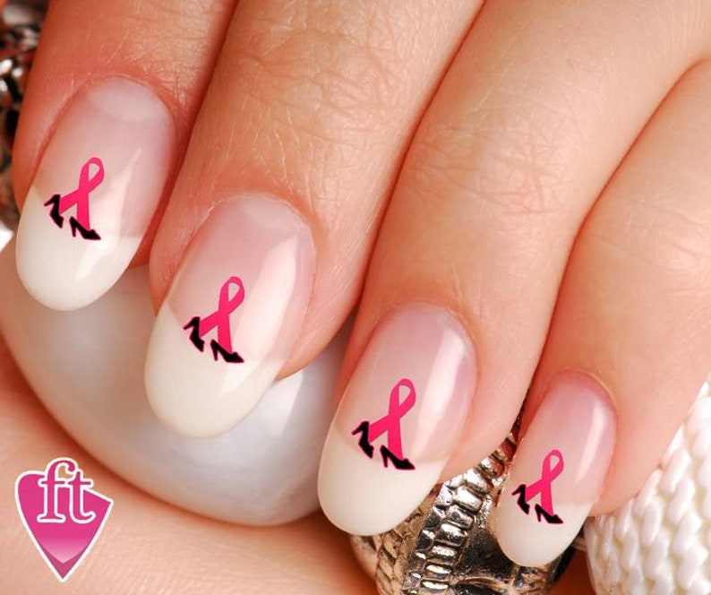Breast Cancer Awareness I Walk for Nail Art Decal/sticker - Etsy