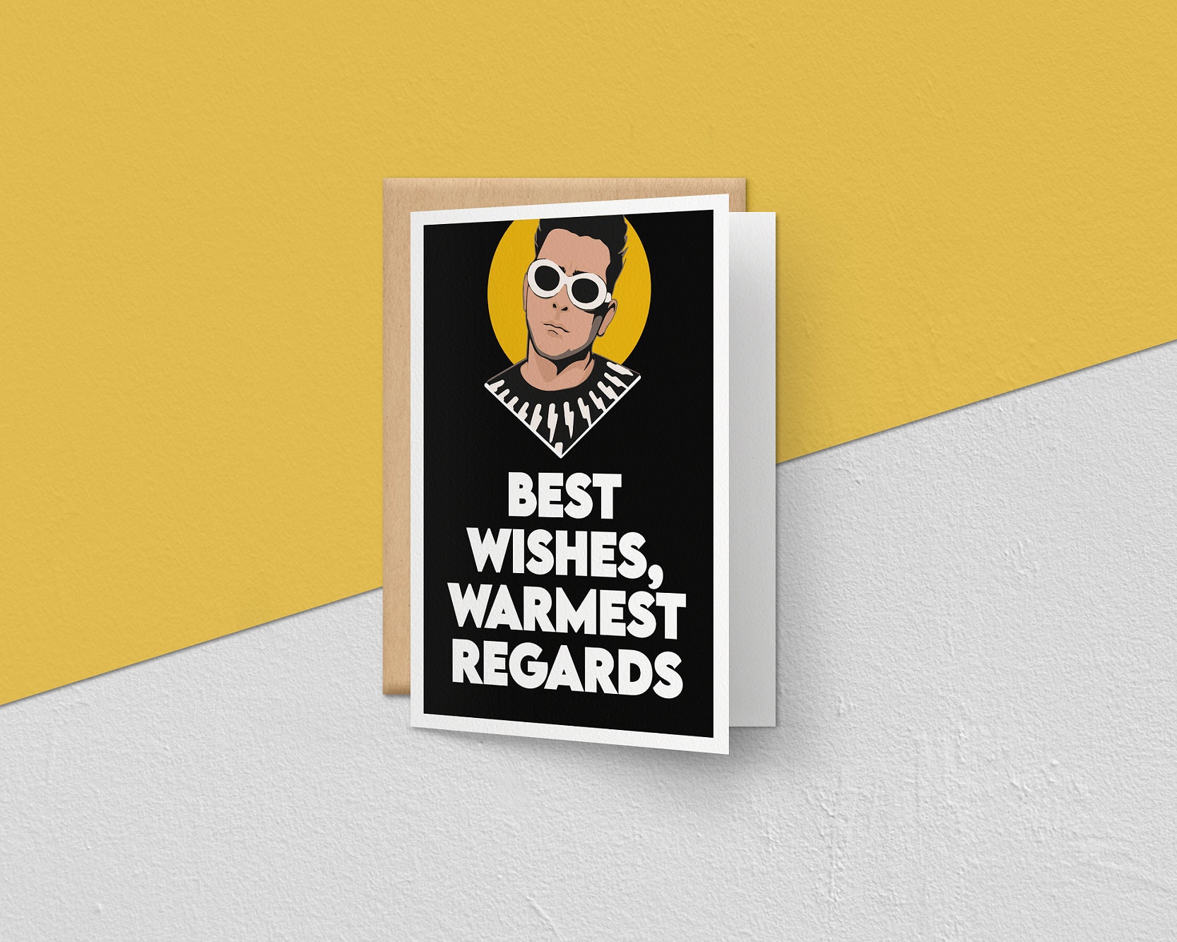 Schitt's Creek // Best Wishes, Warmest Regards  - Greetings card