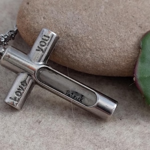 A Cross with Your Name on a Grain of Rice