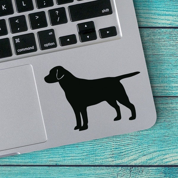 Labrador Retriever Dog Breed Silhouette Custom Vinyl Decal Sticker - Choose your Color and Size - Lab Mom - Dog Mom - Black Lab - Yellow Lab