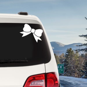 Vinyl Decal - Bow Custom Vinyl Decal Sticker - Choose your Color and Size - DIY Tumbler Decal - Laptop Decal - Car Window Decal - Bows