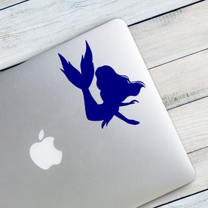 Mermaid v11 Custom Vinyl Decal Sticker - Choose your Color and Size - DIY Tumbler Decal, Laptop Decal, Mermaid Car Decal, Mermaid Lover