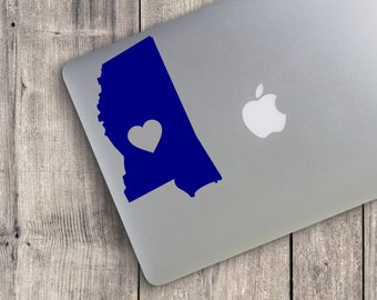 Mississippi Decal Home Jackson MS Biloxi Love Sticker *PICK YOUR SIZE /& COLOR*