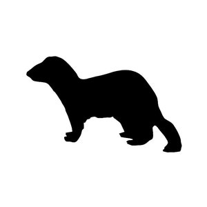 Ferret v1 Custom  Vinyl Decal Sticker - Choose your Color and Size