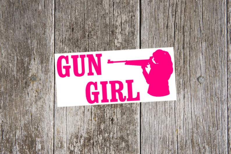 Gun Girl Decal Sticker pro gun sticker pro gun decal 2nd | Etsy
