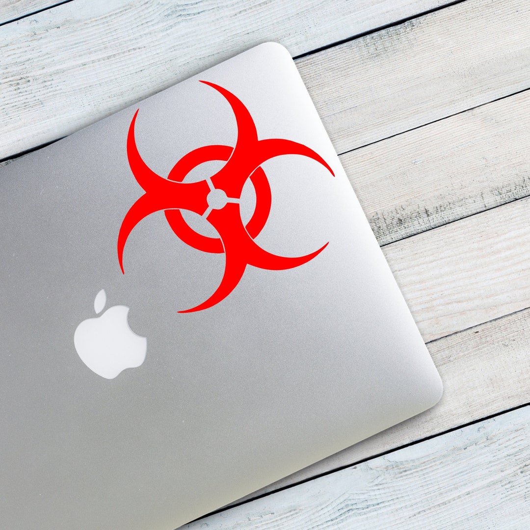 Vinyl Decal - Biohazard Custom Vinyl Decal Sticker - Choose Your Color ...