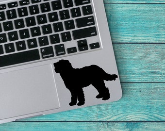 Vinyl Decal - Goldendoodle Dog Breed Silhouette Custom  Vinyl Decal Sticker - Choose your Color and Size - Golden Doodle - Goldendoodle Mom