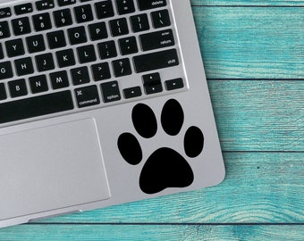 Paw Print v2 Custom Vinyl Decal Sticker - Choose your Color and Size - dog decal - tumbler decal - laptop decal - paw decal