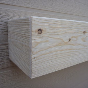 RUGGED Fireplace mantel any Size READY for Stain Reclaimed Style Mantle, TV Shelf, Rustic Fireplace Floating Mantle, Wooden Mantel Shelves