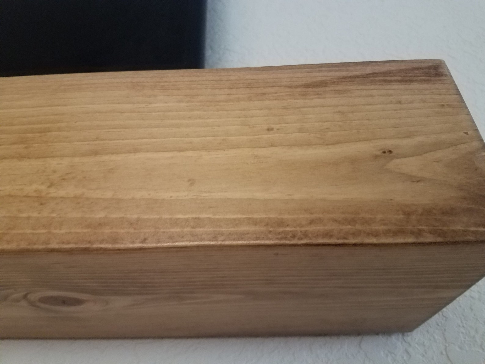 Any Size GOLDEN OAK Fireplace Mantel Shelf Wooden Reclaimed Etsy