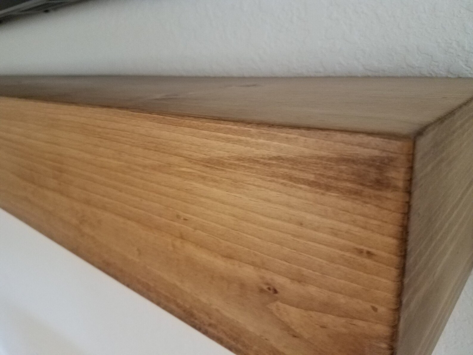 Any Size GOLDEN OAK Fireplace Mantel Shelf Wooden Reclaimed Etsy