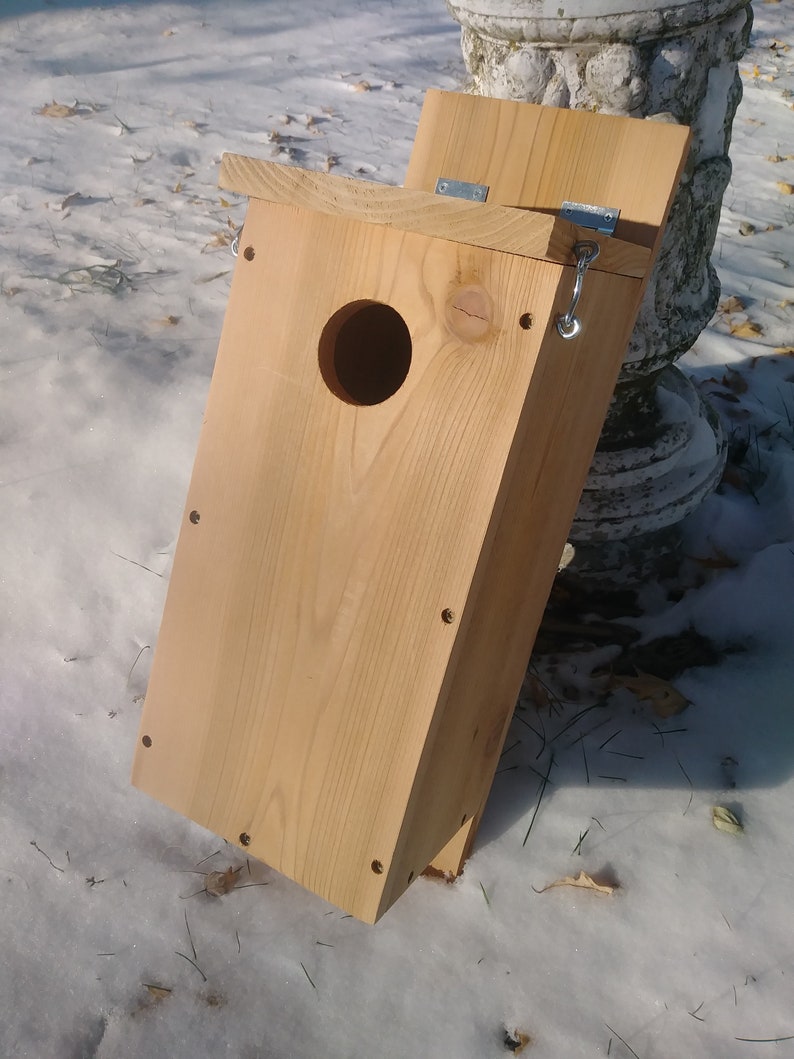 Small Woodpecker Nesting Box - Etsy