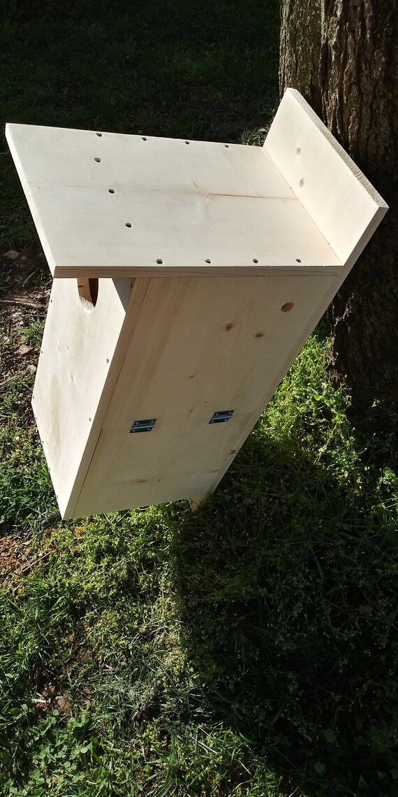 Pileated Woodpecker/merganser Nesting Box - Etsy