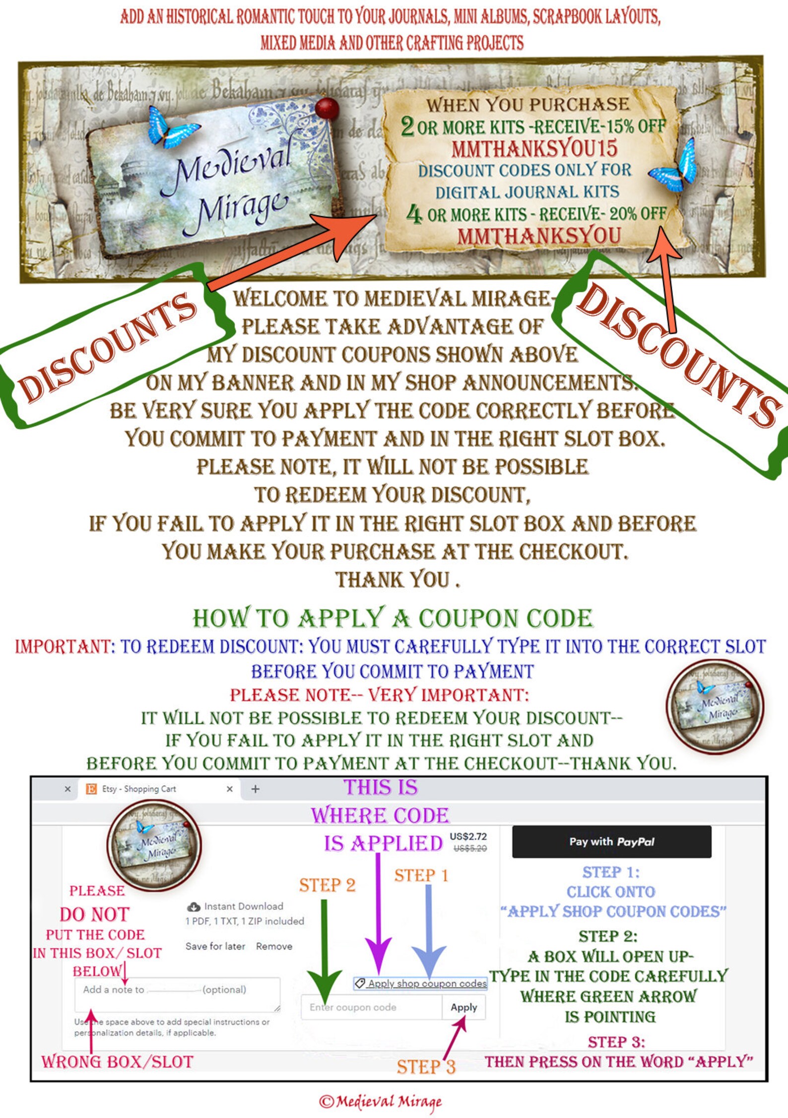 MEDIEVAL Monuments-castles. Digital Junk Journal Kit. 43 Printables ...