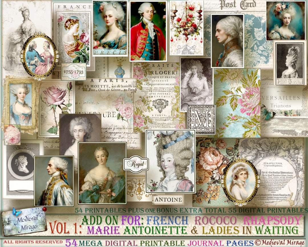 Magazine Rococo 54 Digitals. Vol 1: ADD on French Rococo Rhapsody. Marie Antoinette ...