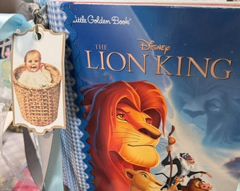 Baby Boy Junk Journal: Upcycled Little Golden Book Memory Keeper