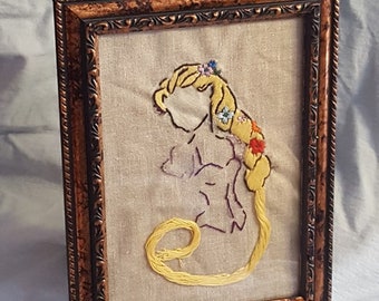 hand embroidered Princess