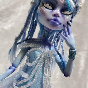 OOAK Monster Art Doll FrostBite Original Character