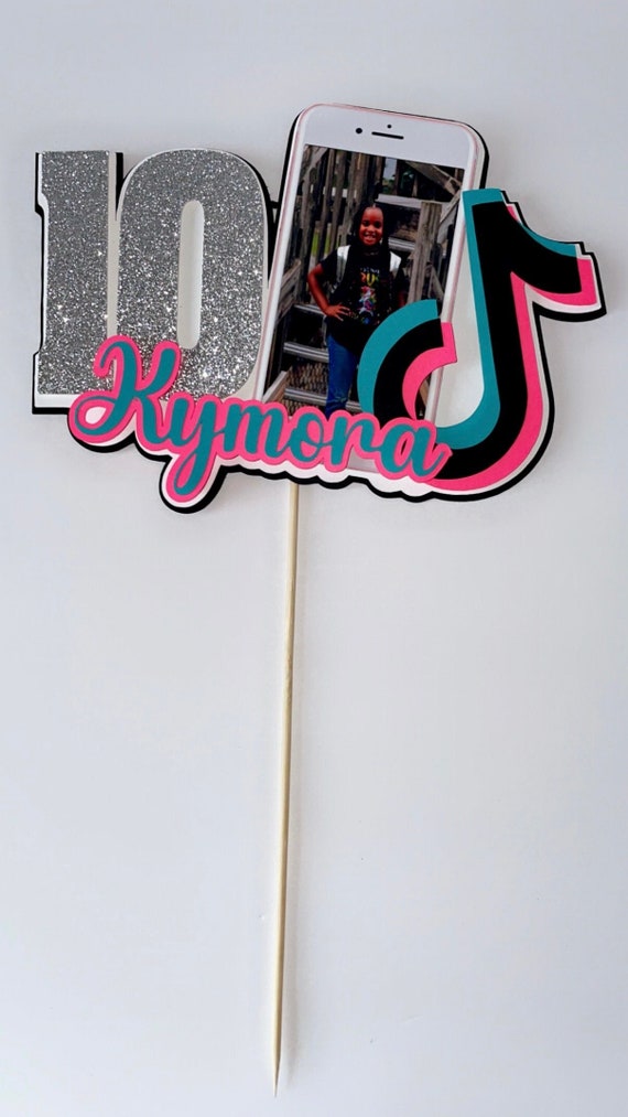 Tik Tok Inspired Centerpieces Cutout Etsy