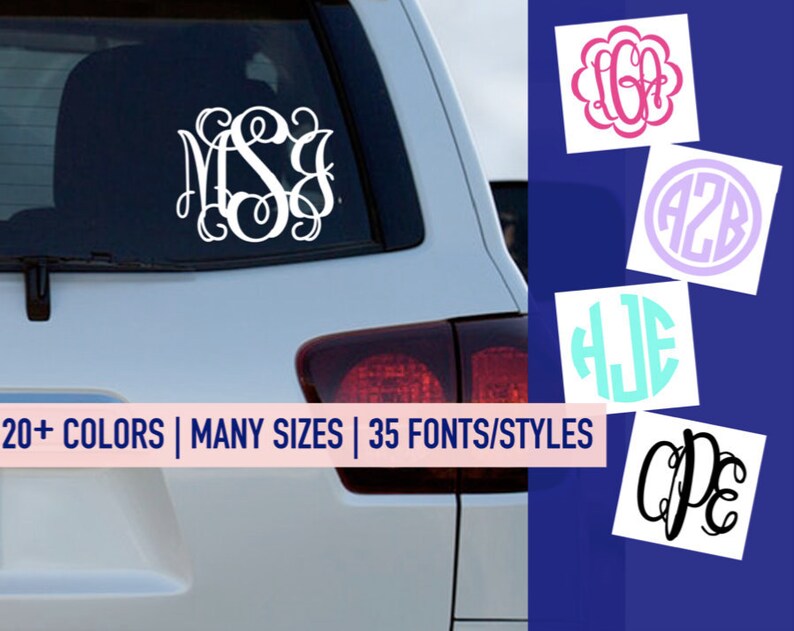 Car Decal Size Car Only