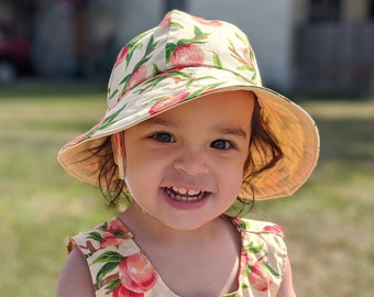 Sunshine Coast Hat sewing pattern, sun hat for babies children and adults