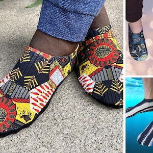 Aubert Swim Shoes PDF sewing pattern, pool or beach shoes for adults