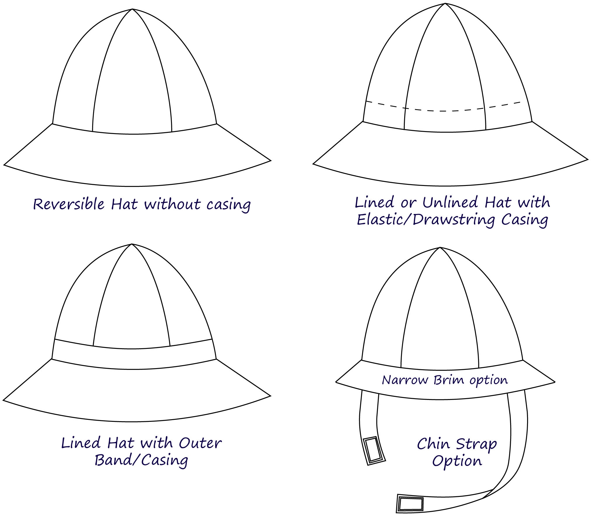 Sunshine Coast Hat Sewing Pattern Sun Hat for Babies Children Etsy