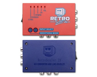 Retroscaler2x AV to HDMI Up-scaler Retro Converter Game Console