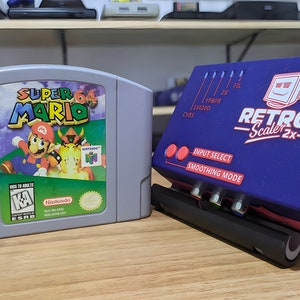 RetroScaler2x AV to HDMI Up-Scaler Retro Converter Game Console Retro Gaming NES Snes N64 Dreamcast Gamecube C64 PS1 PS2 Sega Megadrive