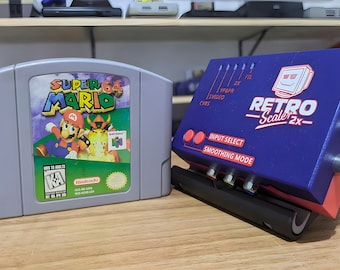 RetroScaler2x AV to HDMI Up-Scaler Retro Converter Game Console Retro Gaming NES Snes N64 Dreamcast Gamecube C64 PS1 PS2 Sega Megadrive
