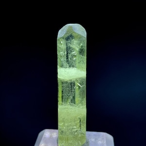 Terminated Heliodor beryl Crystal, Raw Heliodor beryl, Heliodor Gemstone, Heliodor Mineral ,Heliodor Specimen, Heliodor Beryl 24.10 Carat image 1