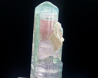 Top Color Terminated Tourmaline Specimen, Tourmaline Crystal, Tourmaline Mineral, Tourmaline Gemstone, Tourmaline Stone @Afghan 14.15 carat