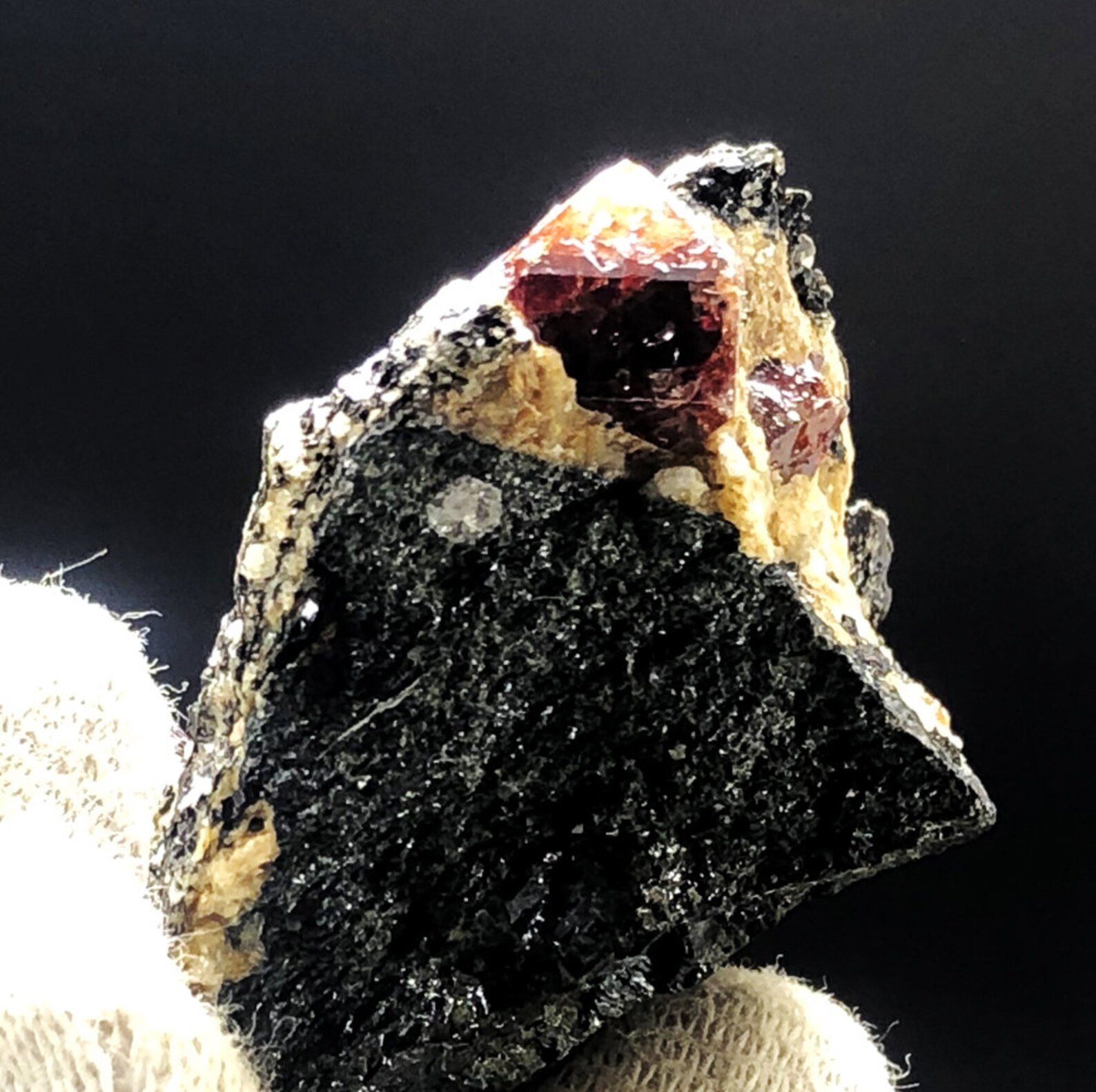 Zircon Crystal Terminated Blood Red Color Rare Zircon Etsy